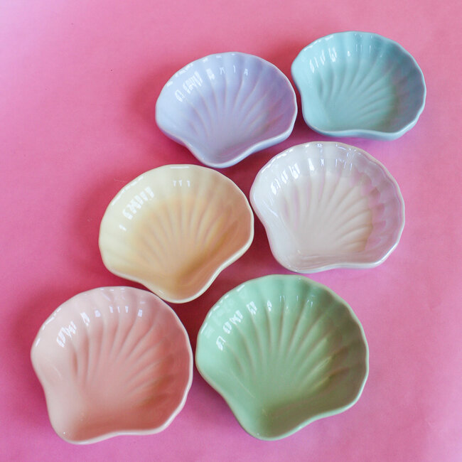 Seaside Shells Shaped Pinch Bowls