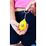 Lemon Stress Ball Keychain