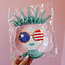 Lady Liberty Sunnies Plate