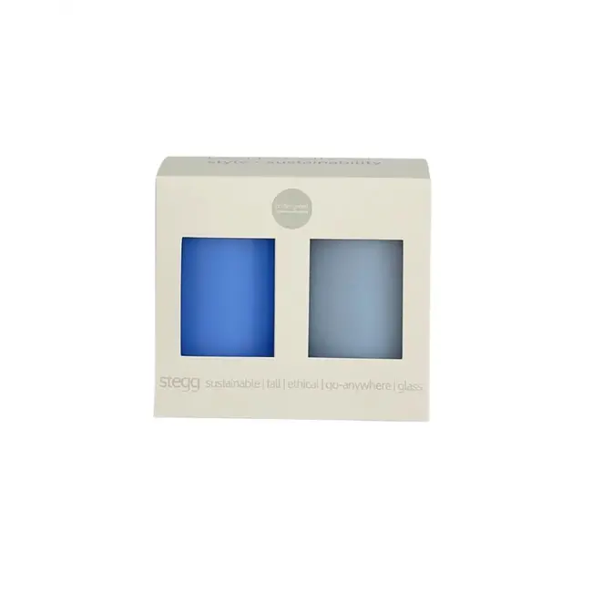 Sky Silicone Unbreakable Highball Glass - Set of 2