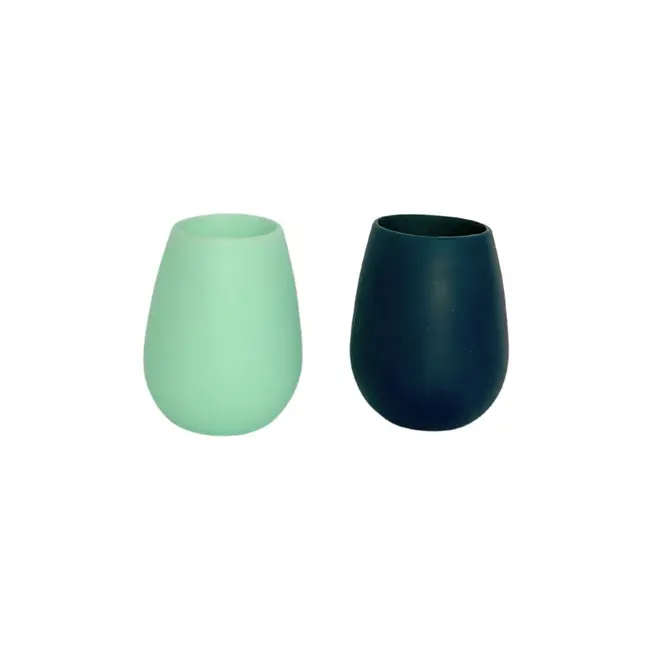 Mist Silicone Unbreakable Glasses - Set of 2