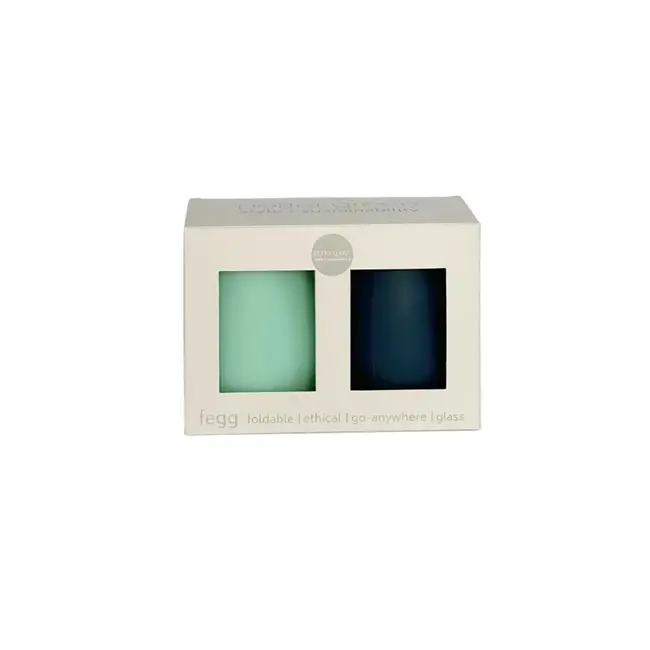 Mist Silicone Unbreakable Glasses - Set of 2