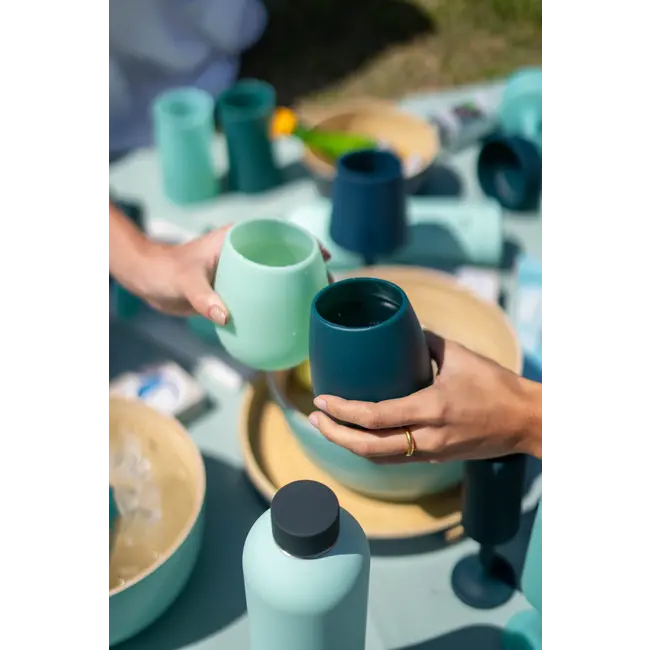 Mist Silicone Unbreakable Glasses - Set of 2