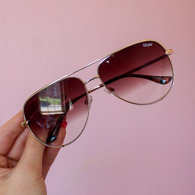 High Key in Gold & Brown Fade - Quay