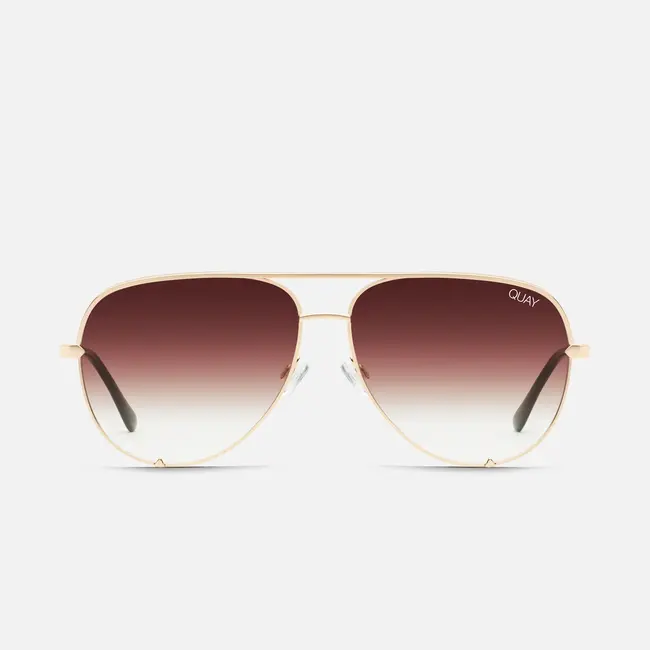 High Key Mini in Gold & Brown Fade - Quay