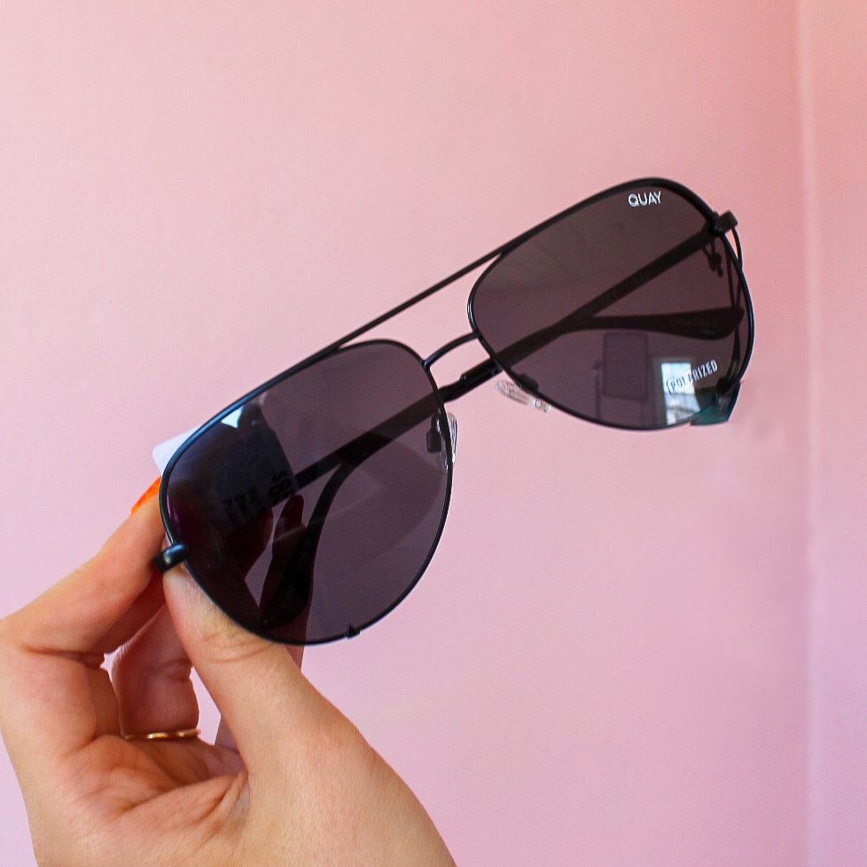 Eyeglasses High Key Mini 57mm Aviator Sunglasses Quay Australia