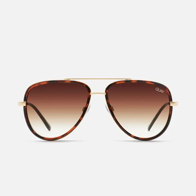 All In in Tortoise with Brown Fade Lens - Quay