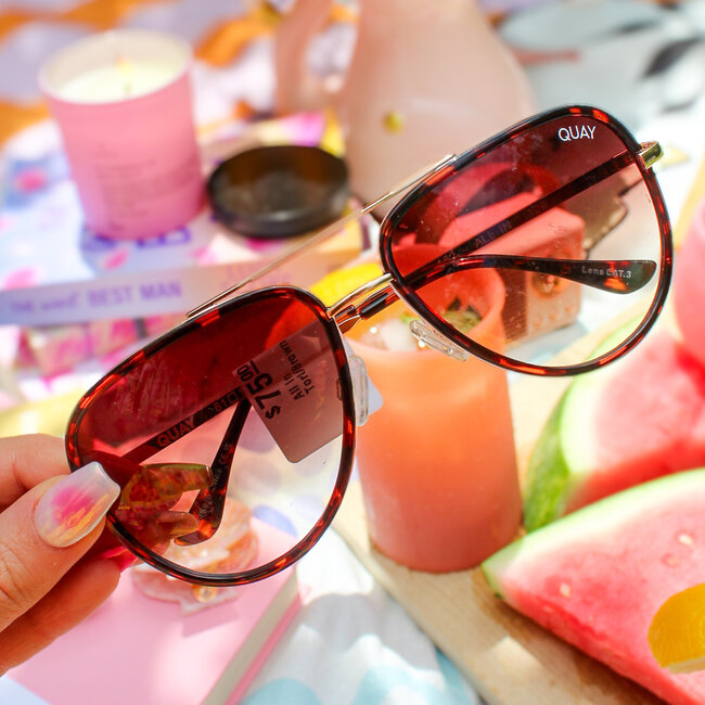 All In in Tortoise with Brown Fade Lens - Quay