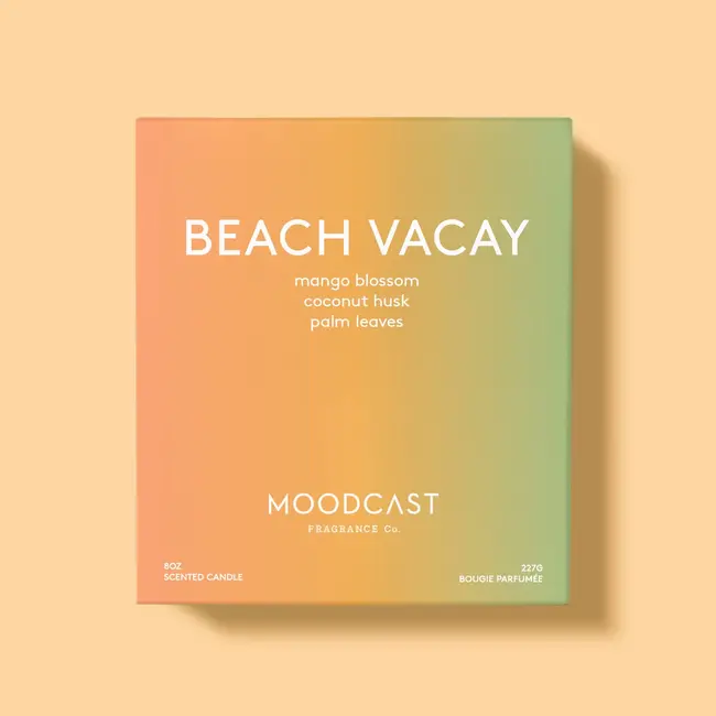 Beach Vacay Boxed Candle