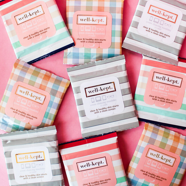 Well-Kept Screen Wipe Packs