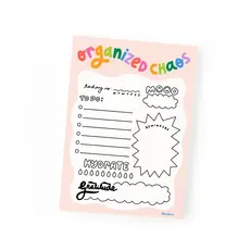 K+S Design Co Organized Chaos Notepad