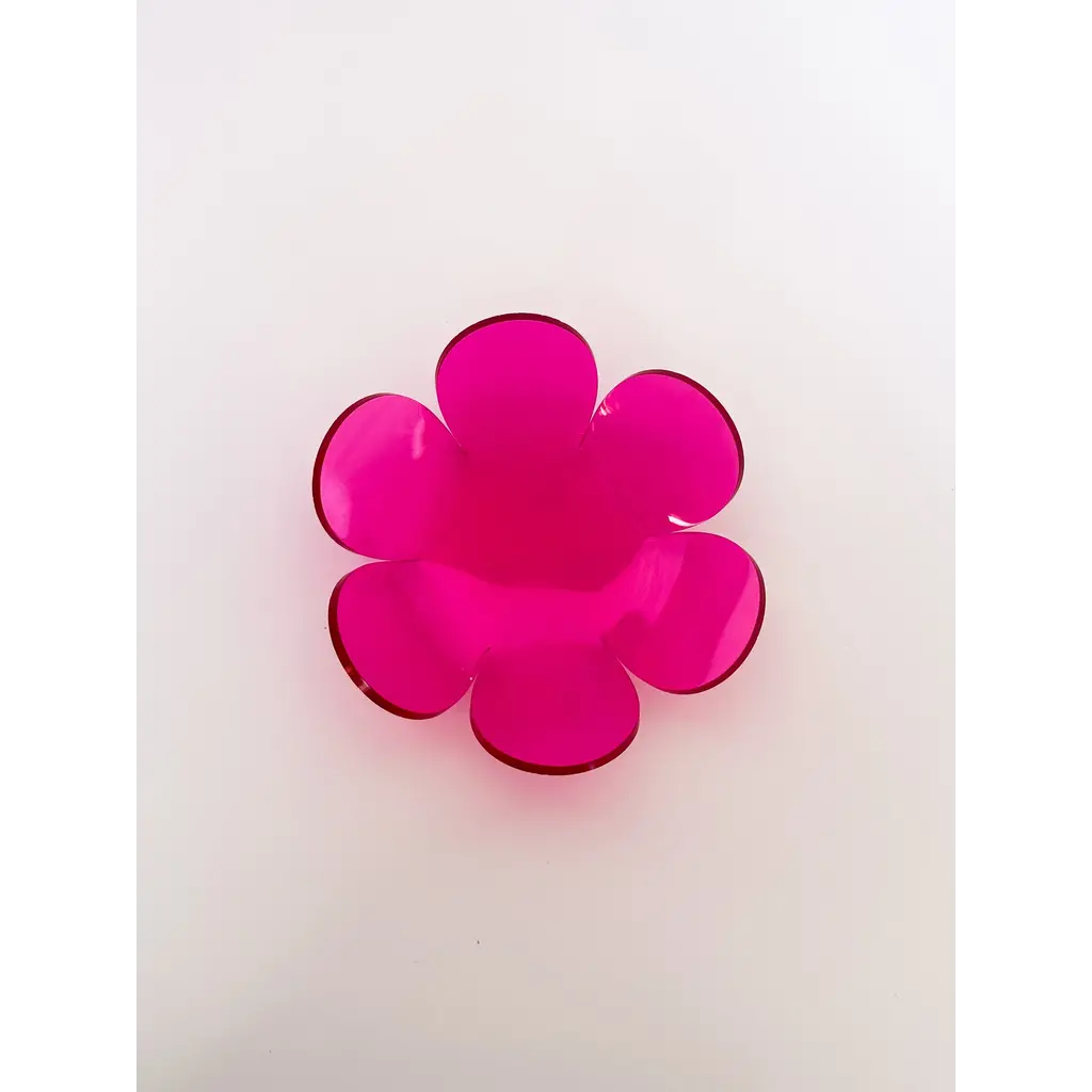 friendlily press Magenta Daisy Dish