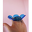 Light Blue Daisy Dish