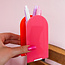 Pink & Orange Small Vase