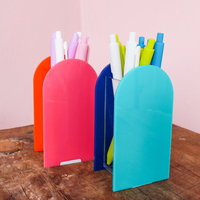 Laguna & Navy Small Vase