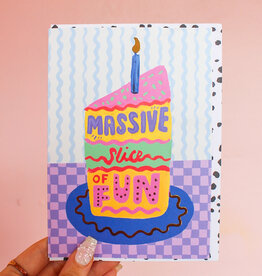 Massive Slice of Fun Card