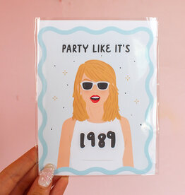 TS 1989 Wavy Card