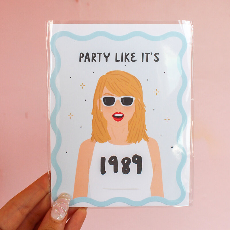 TS 1989 Wavy Card