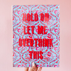 Overthink Statement Print