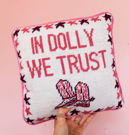 In Dolly We Trust Pillow