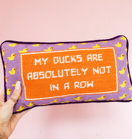 Ducks in a Row Pillow