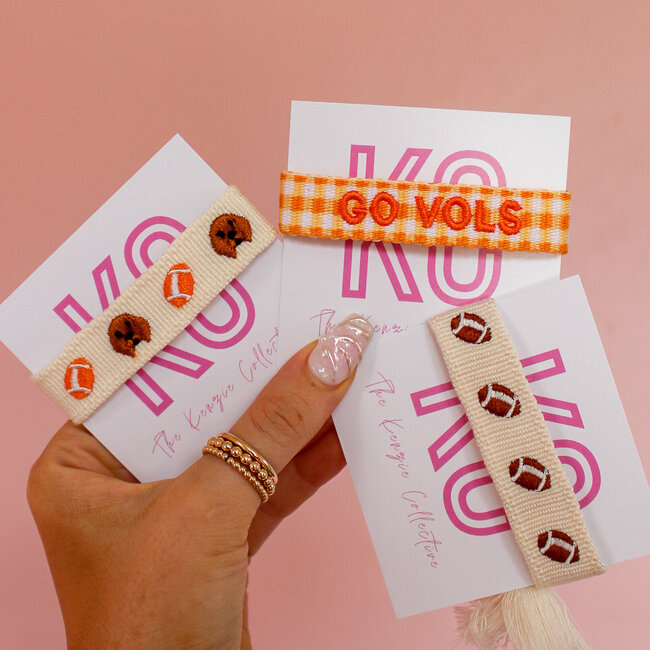 PRE-BUY Go Vols Gingham Bracelet