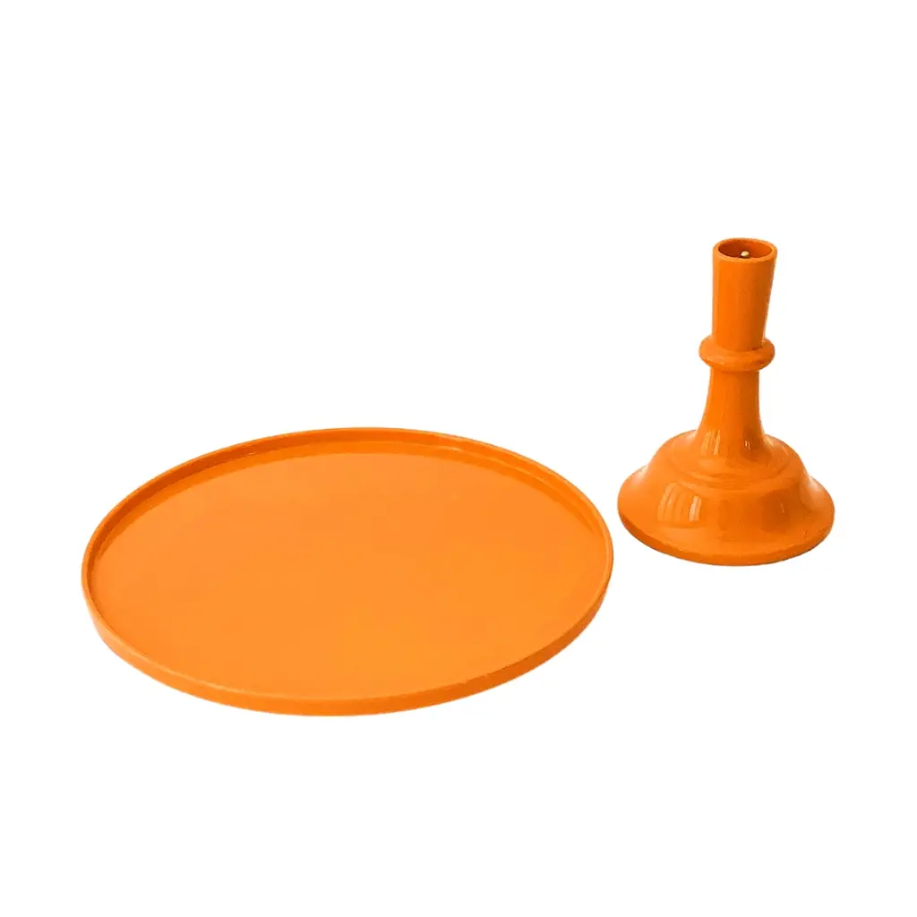 Orange Melamine Cakestand