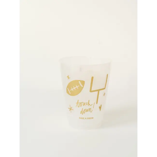 Go Team... Touchdown! Shatterproof Glasses Set