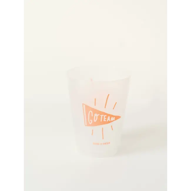 Go Team... Touchdown! Shatterproof Glasses Set