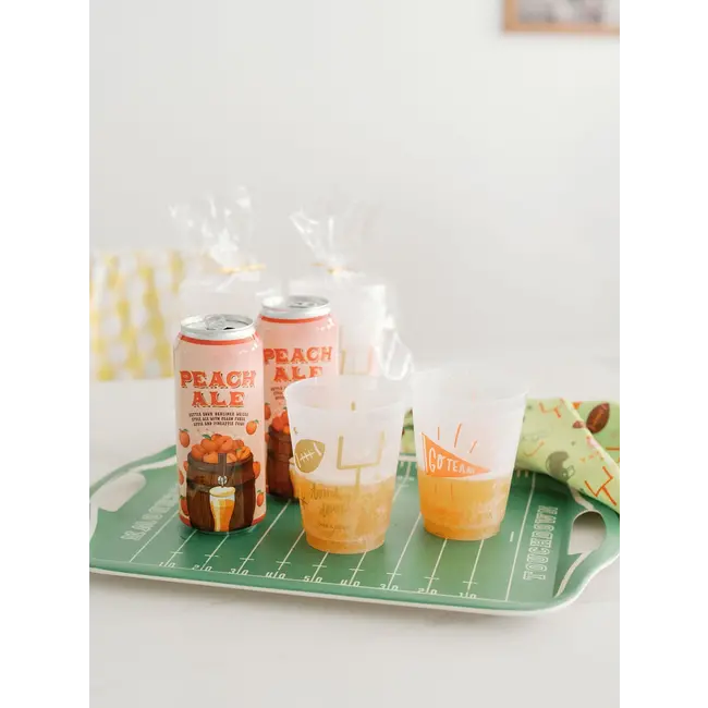 Go Team... Touchdown! Shatterproof Glasses Set