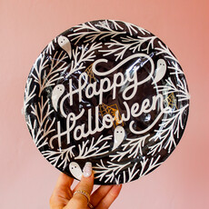 My Mind's Eye Typographic Halloween Plates