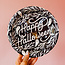 Typographic Halloween Plates