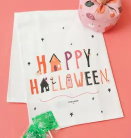 Happy Halloween Tea Towel