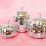 Silver Disco Pumpkins - Medium