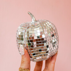 Silver Disco Pumpkins - Medium