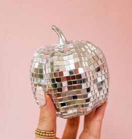 Silver Disco Pumpkins - Medium