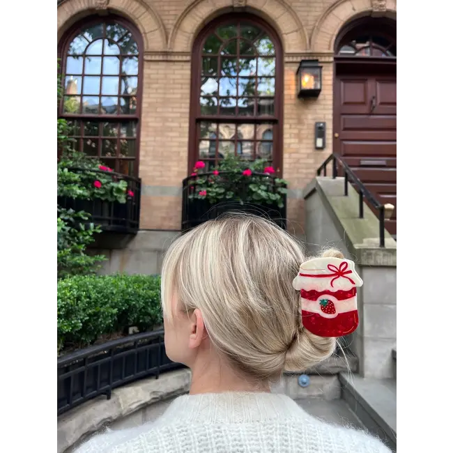 Strawberry Jam Hair Claw Clip