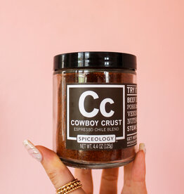 Cowboy Crust Glass Spice Jar