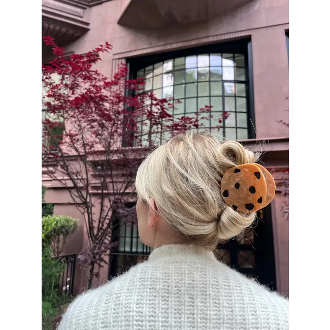 Chocolate Chip Cookie Hair Clip