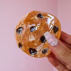 Solar Eclipse Chocolate Chip Cookie Hair Clip