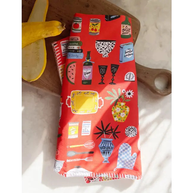 Kitchen Shelf Tea Towel