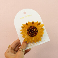 Sunflower Claw Clip