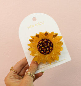 Sunflower Claw Clip