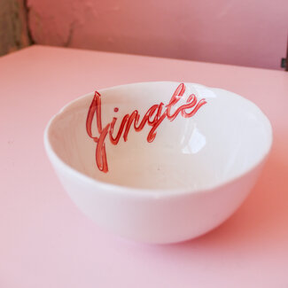 Jingle Stoneware Bowl