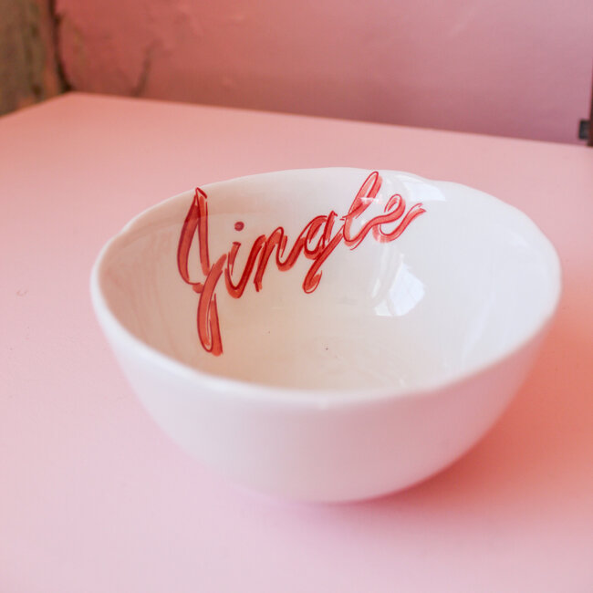 Jingle Stoneware Bowl
