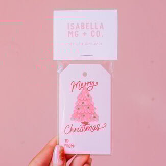 Pinkmas Gift Tag Set of 8