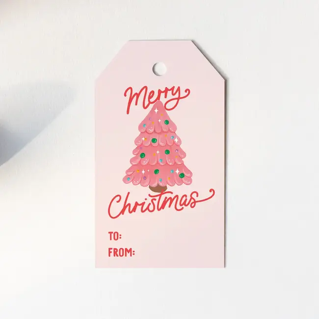 Pinkmas Gift Tag Set of 8