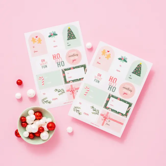 Oh So Jolly Gift Sticker Sheet