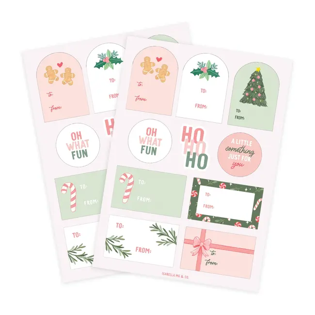 Oh So Jolly Gift Sticker Sheet