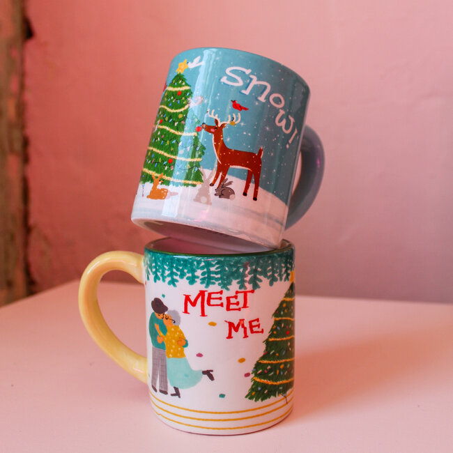 Meet Me Under the Mistletoe Mug